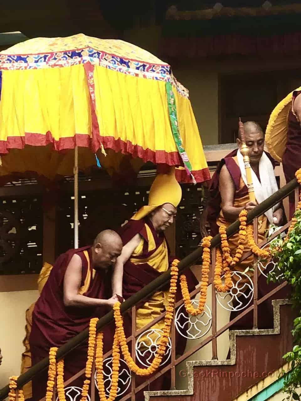 Gosok Rinpoche visit Keydong Thukche Choling Nunnery 2019