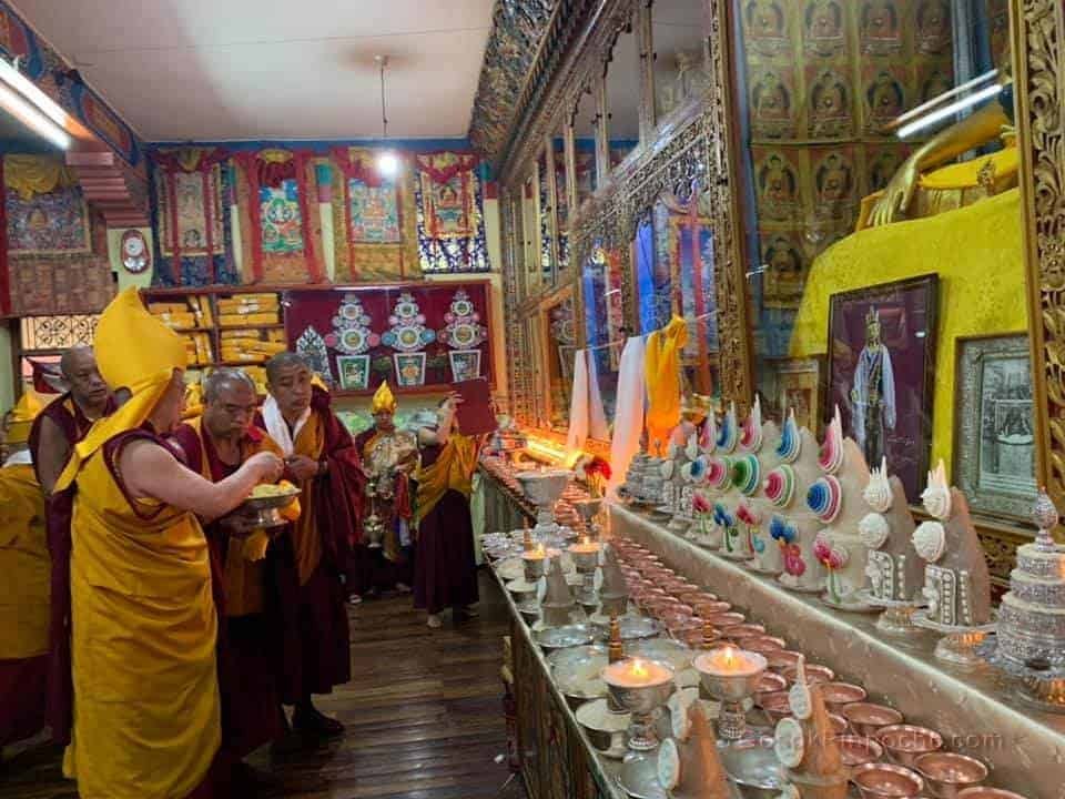 Gosok Rinpoche visit Keydong Thukche Choling Nunnery 2019