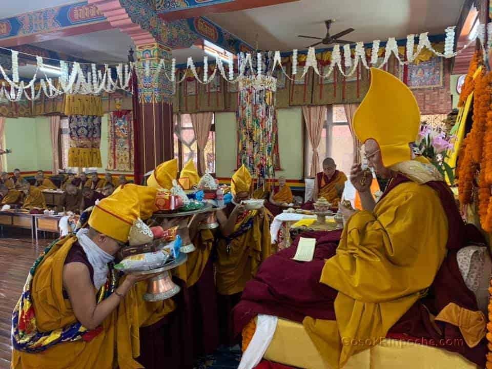 Gosok Rinpoche visit Keydong Thukche Choling Nunnery 2019