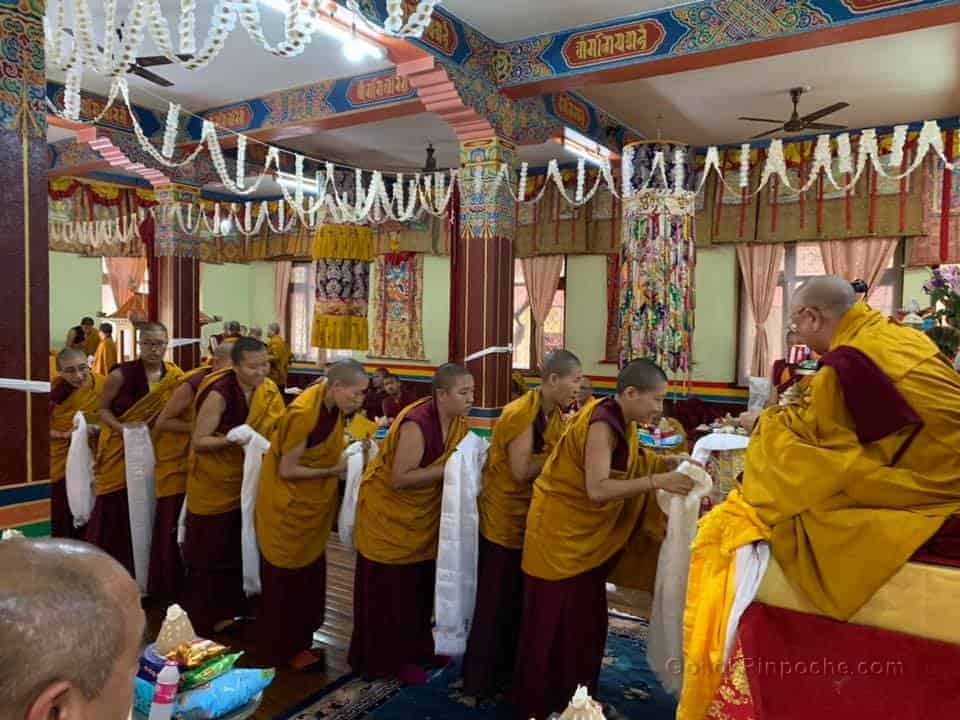 Gosok Rinpoche visit Keydong Thukche Choling Nunnery 2019
