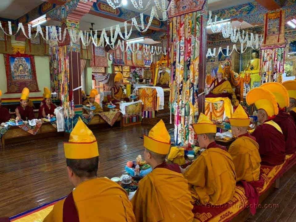 Gosok Rinpoche visit Keydong Thukche Choling Nunnery 2019