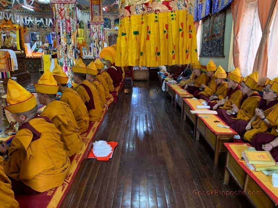 Gosok Rinpoche visit Keydong Thukche Choling Nunnery 2019