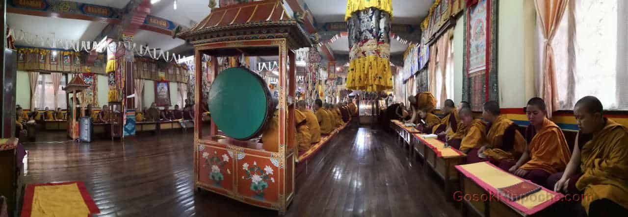 Gosok Rinpoche visit Keydong Thukche Choling Nunnery 2019