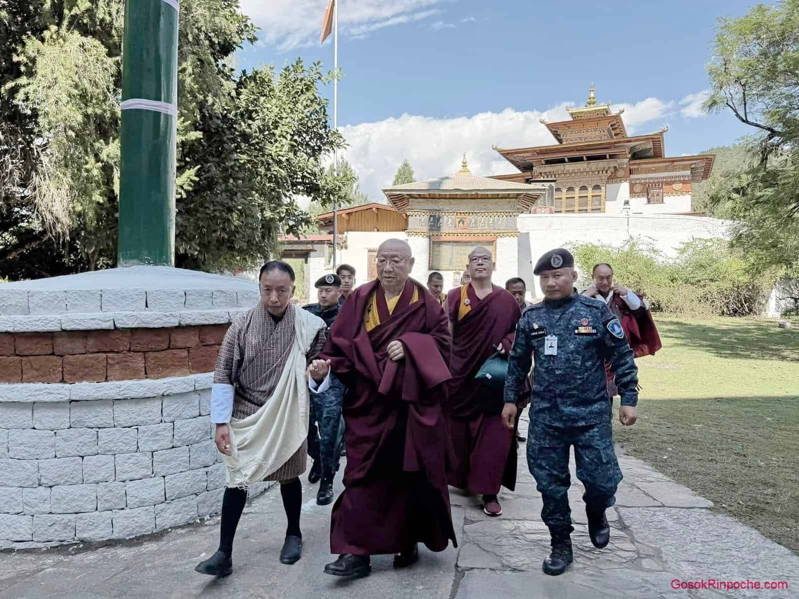 20251109 h004 Gosok Rinpoche in Bhutan