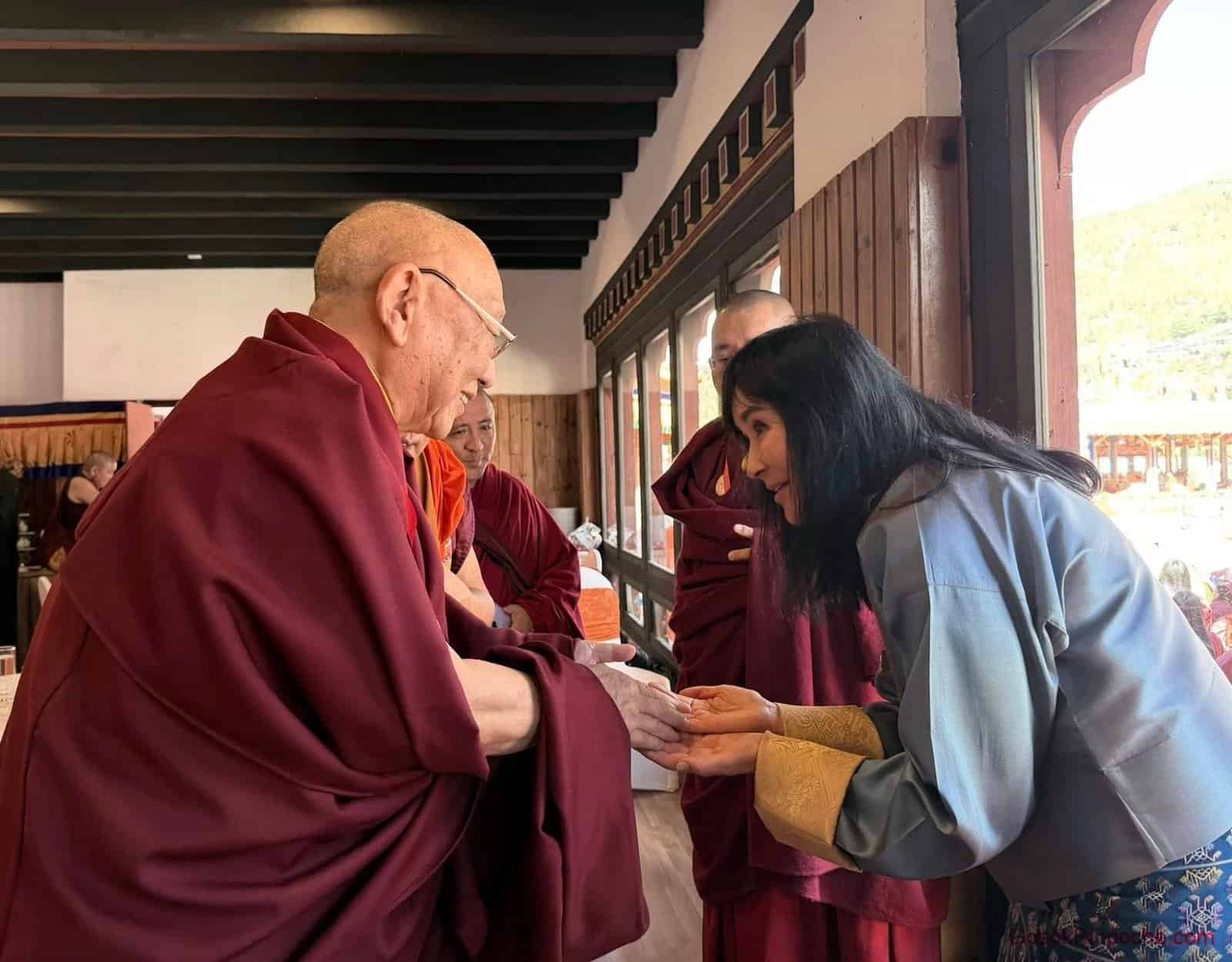20251104b Gosok Rinpoche in Bhutan 576664099_2882665935258686_943777203855414580_n