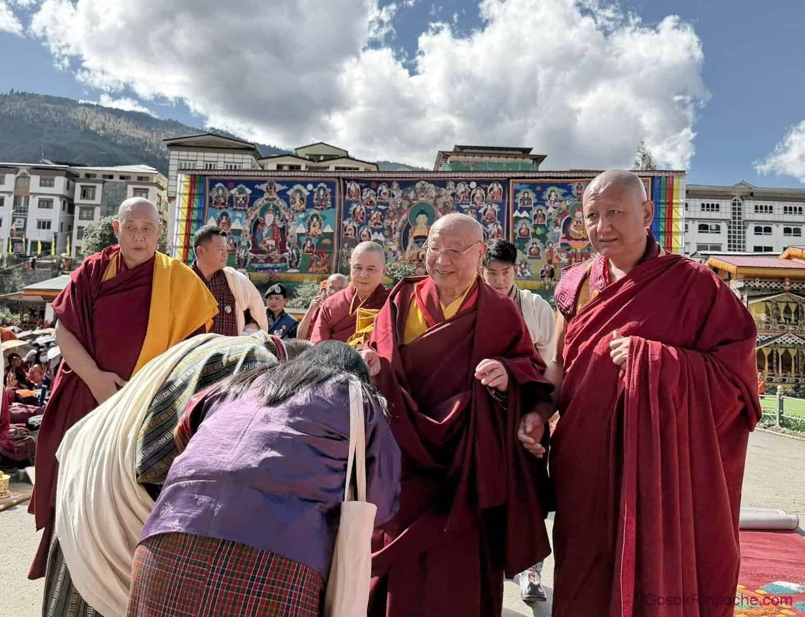 20251104k Gosok Rinpoche in Bhutan 576117167_2882666201925326_5152758500372087365_n