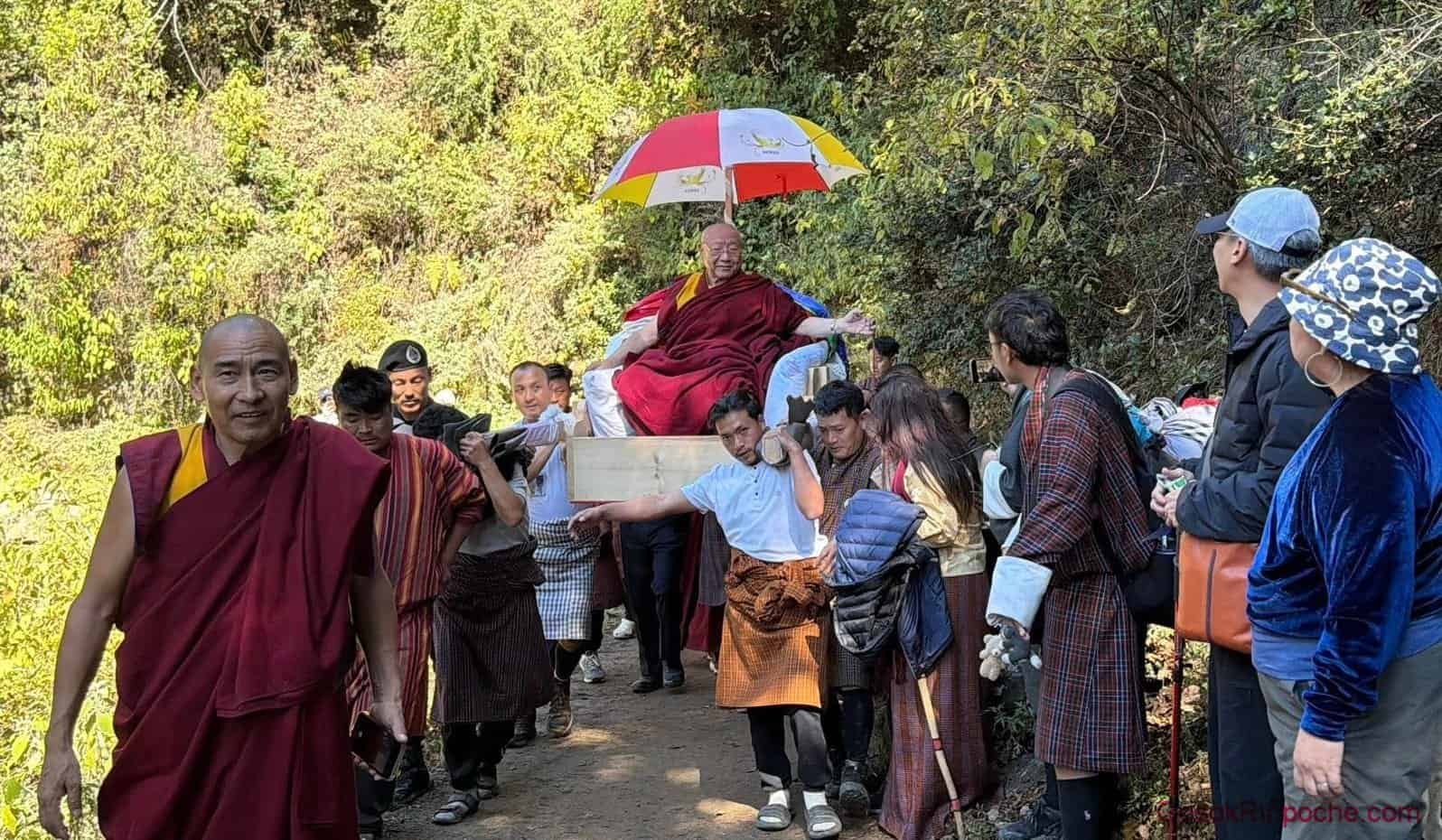 20251107d Gosok Rinpoche in Bhutan 576864209_2885253281666618_6213291239752809426_n