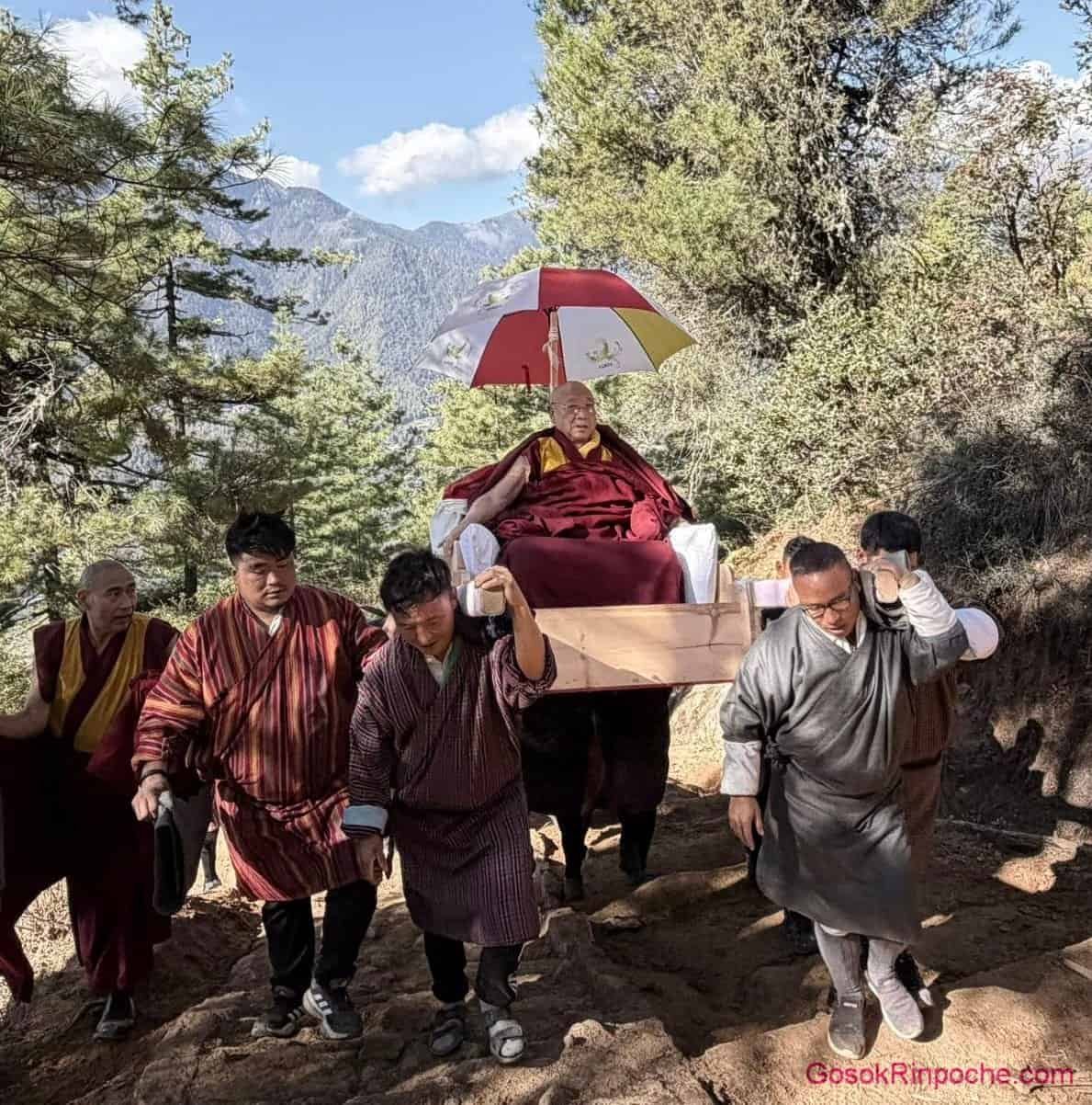 20251107d Gosok Rinpoche in Bhutan 577890414_2885252528333360_8770305751695064797_n