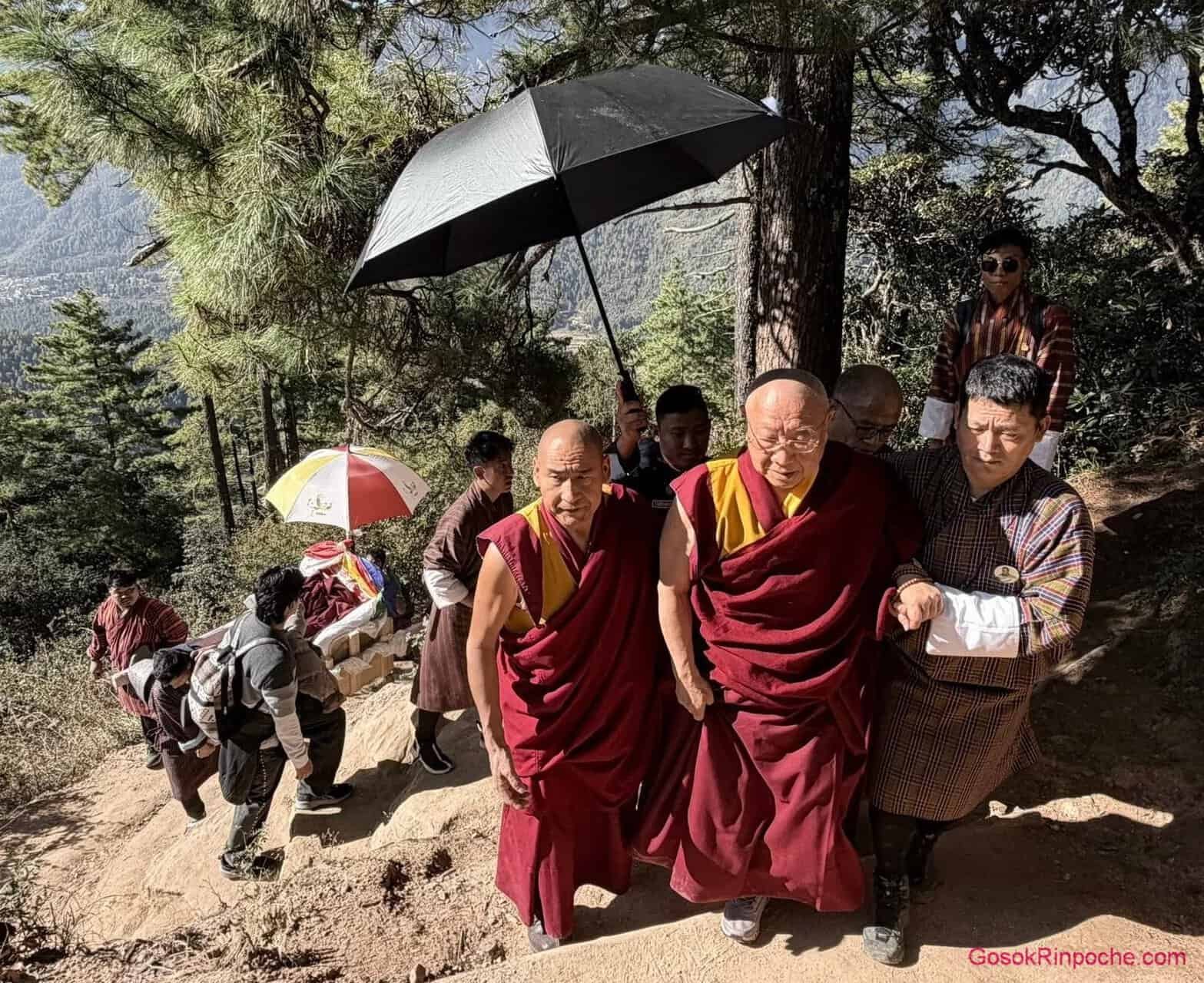 20251107e Gosok Rinpoche in Bhutan 576103297_2885252695000010_4188166679200886593_n