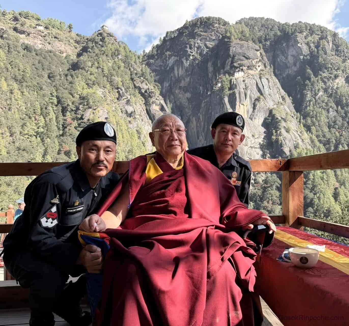 20251107e Gosok Rinpoche in Bhutan 576961641_2885252485000031_6929396894273775166_n