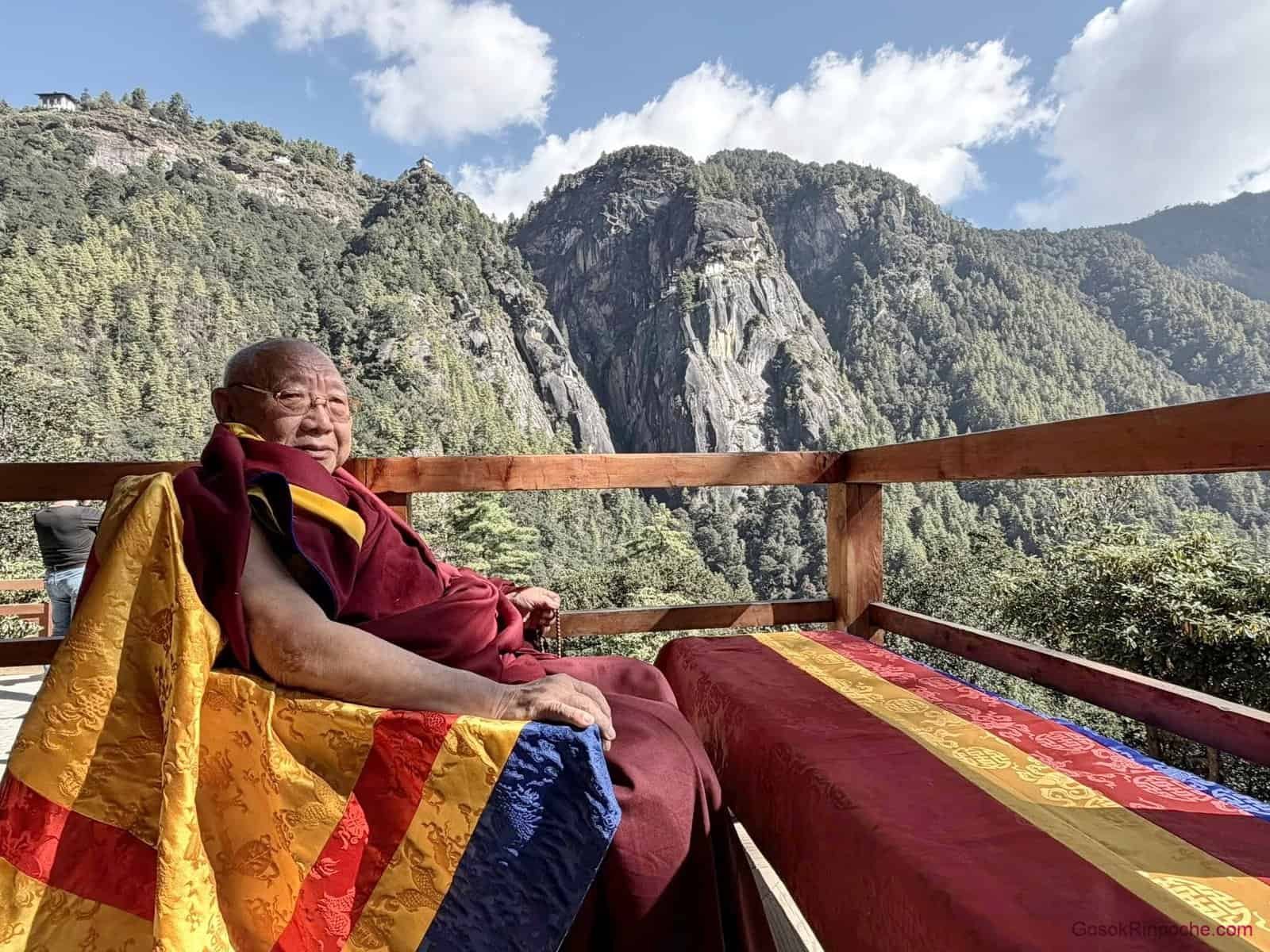 20251107e Gosok Rinpoche in Bhutan 577580892_2885252055000074_1745476377257754822_n