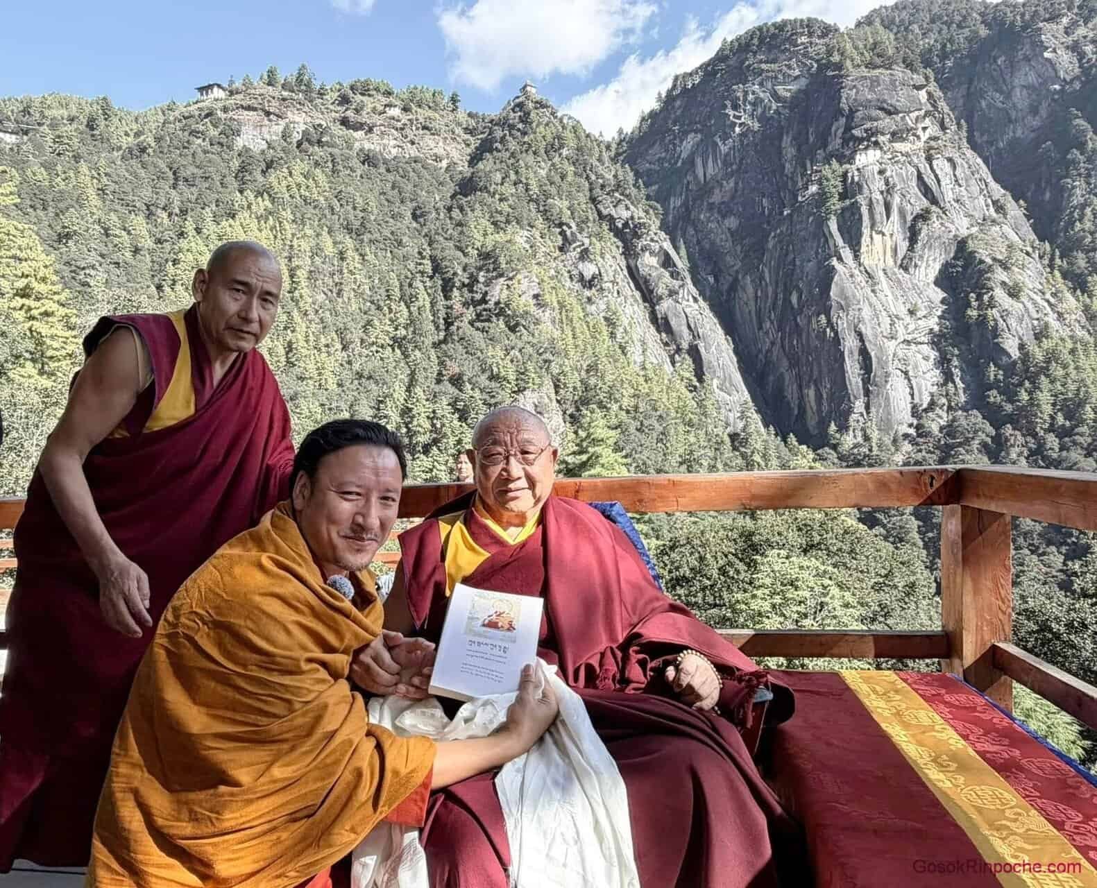 20251107e Gosok Rinpoche in Bhutan 578479961_2885252678333345_7093087762562190576_n