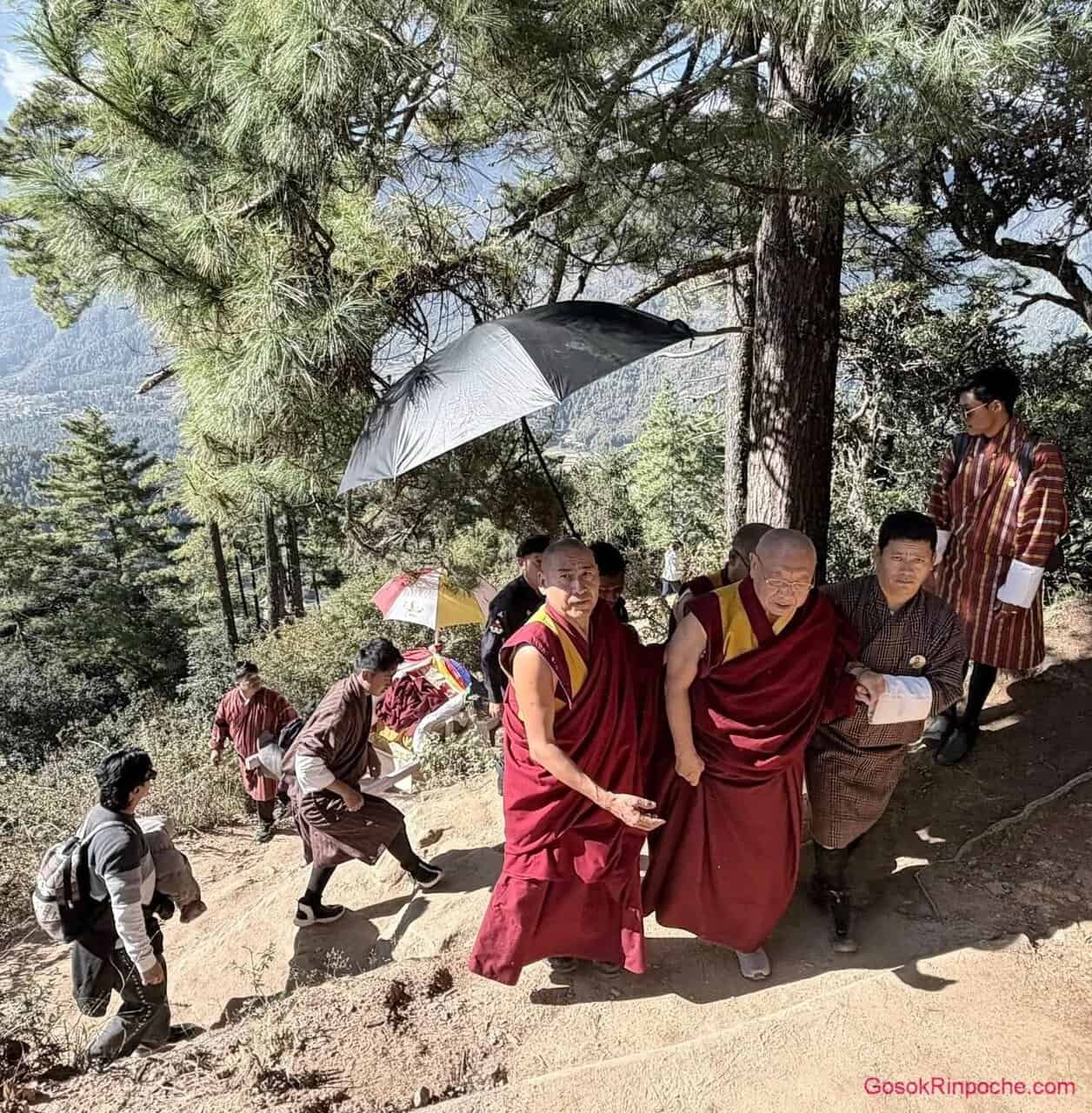 20251107f Gosok Rinpoche in Bhutan 577666710_2885252728333340_5404219428139693996_n