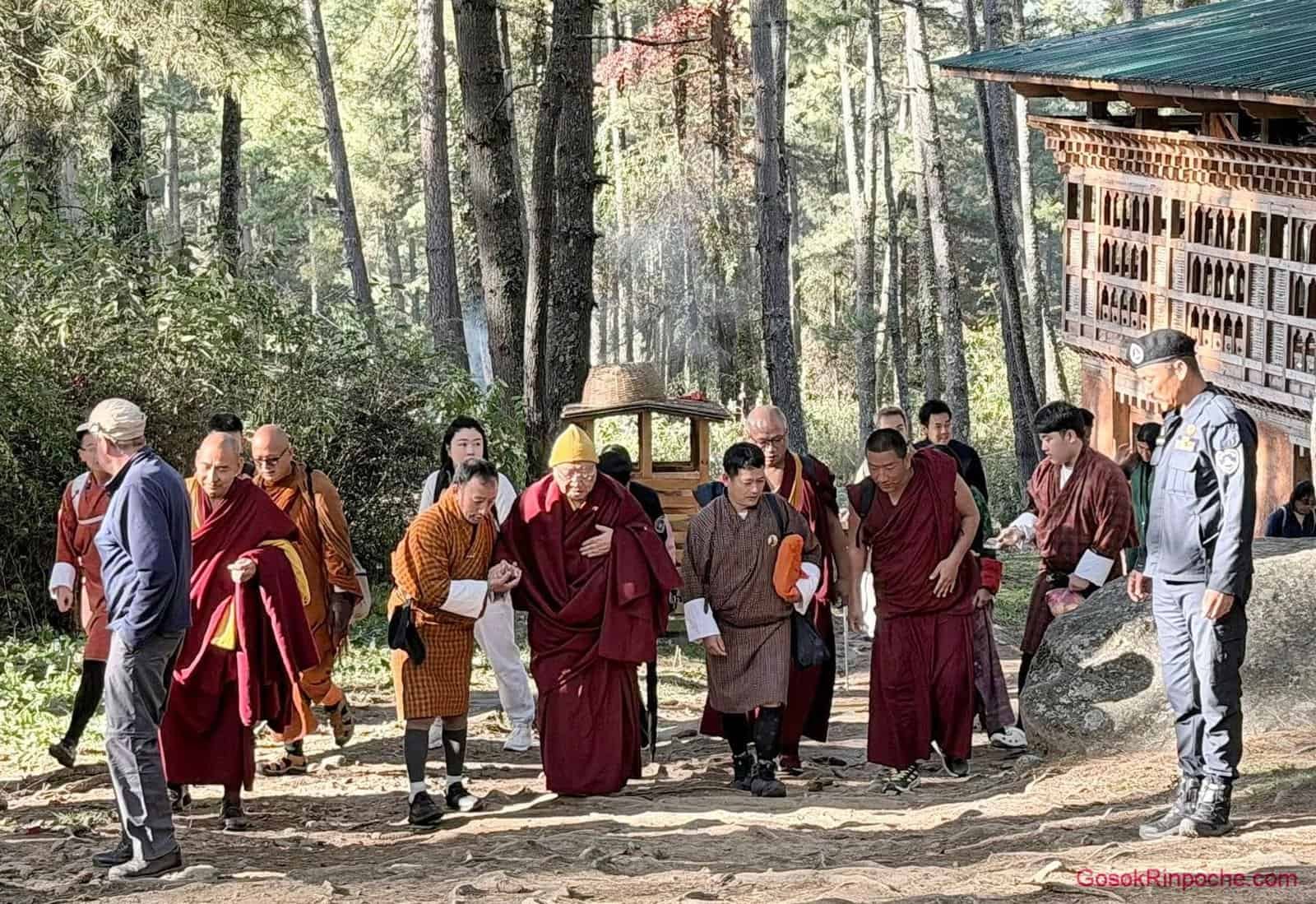 20251107f Gosok Rinpoche in Bhutan 578076703_2885252608333352_5017347008638986443_n