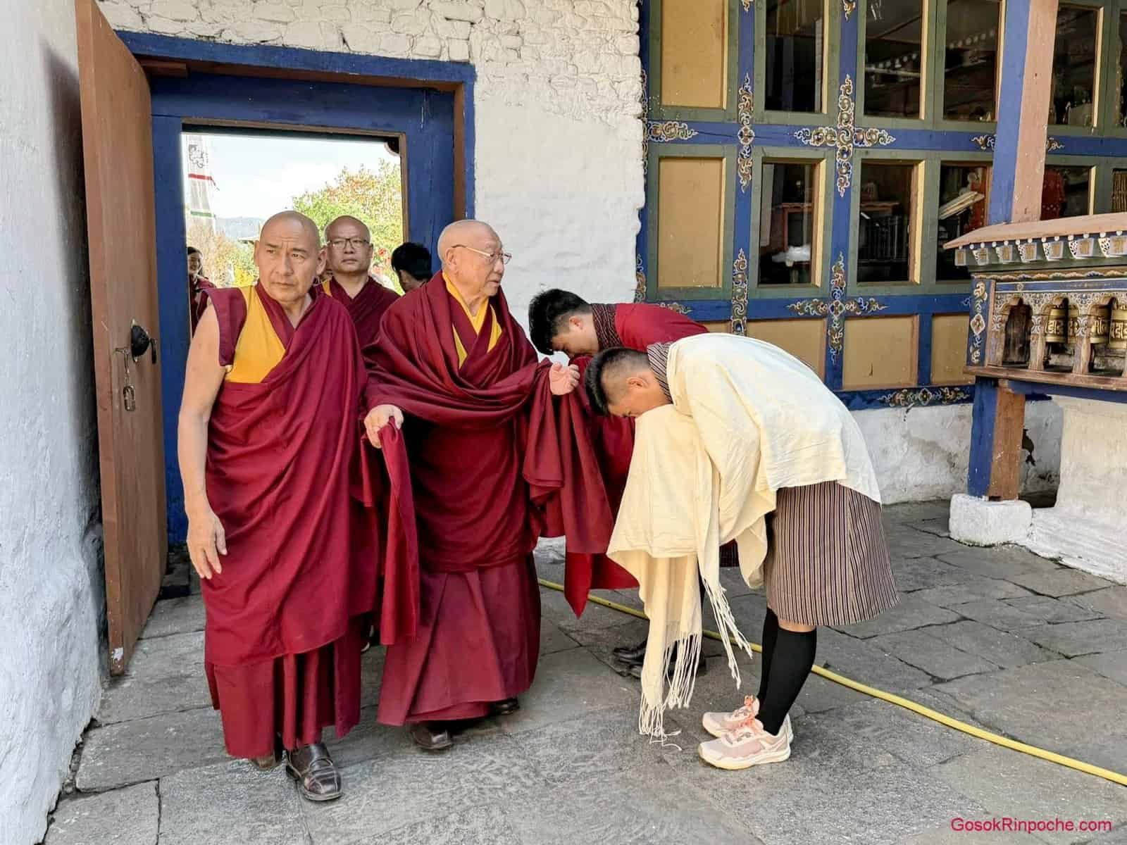20251108 Gosok Rinpoche in Bhutan 0578658713_2886356448222968_7199130416027140917_n