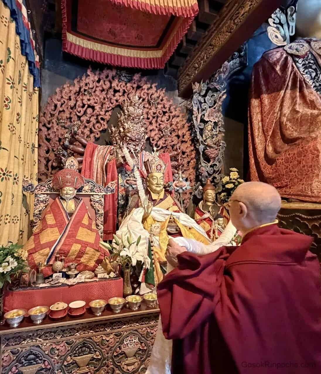 20251108a Gosok Rinpoche in Bhutan 579257886_2886356931556253_5538836538729970790_n