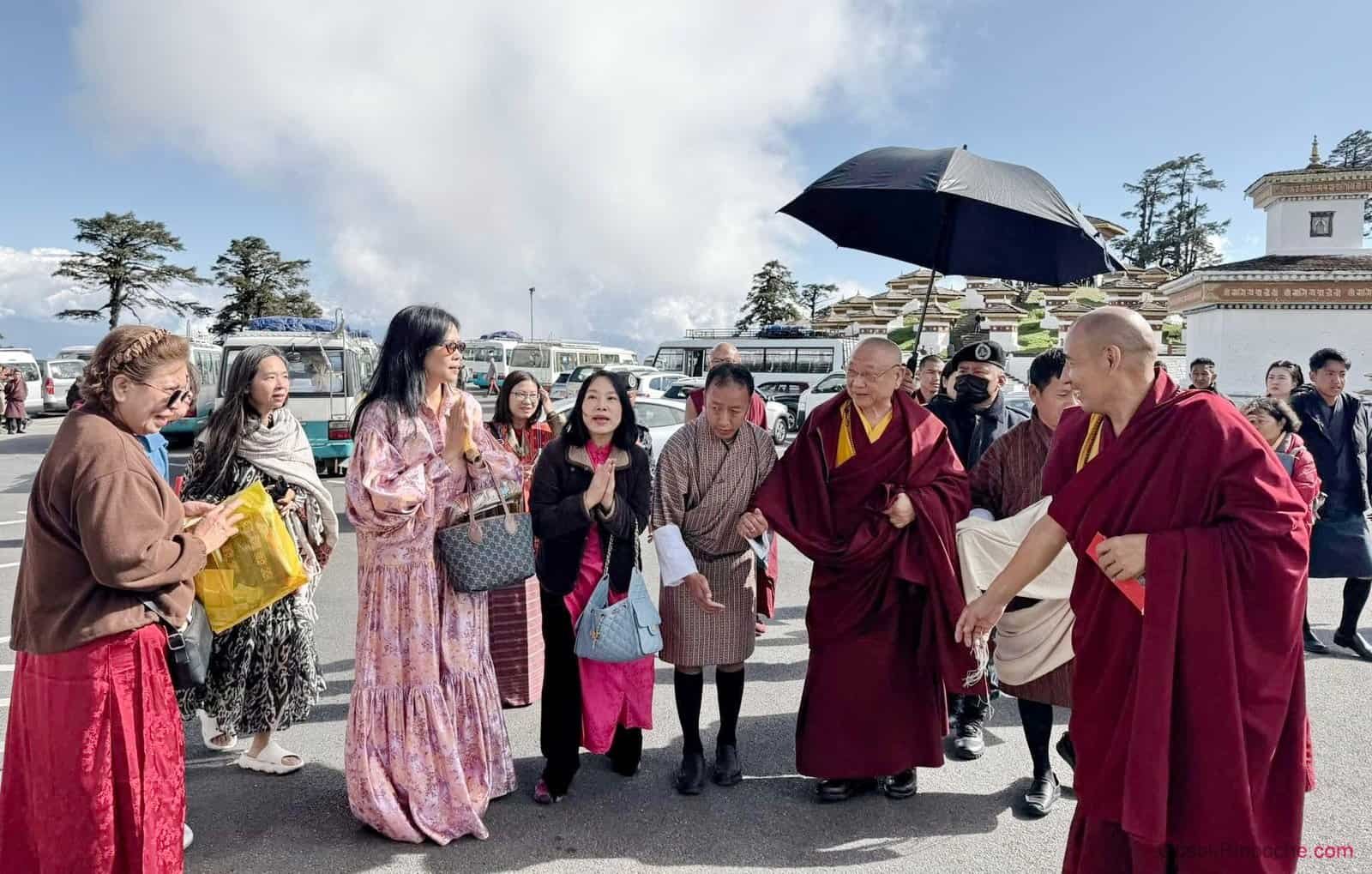 20251109k Gosok Rinpoche in Bhutan 580981737_2887346344790645_5170209753205467723_n