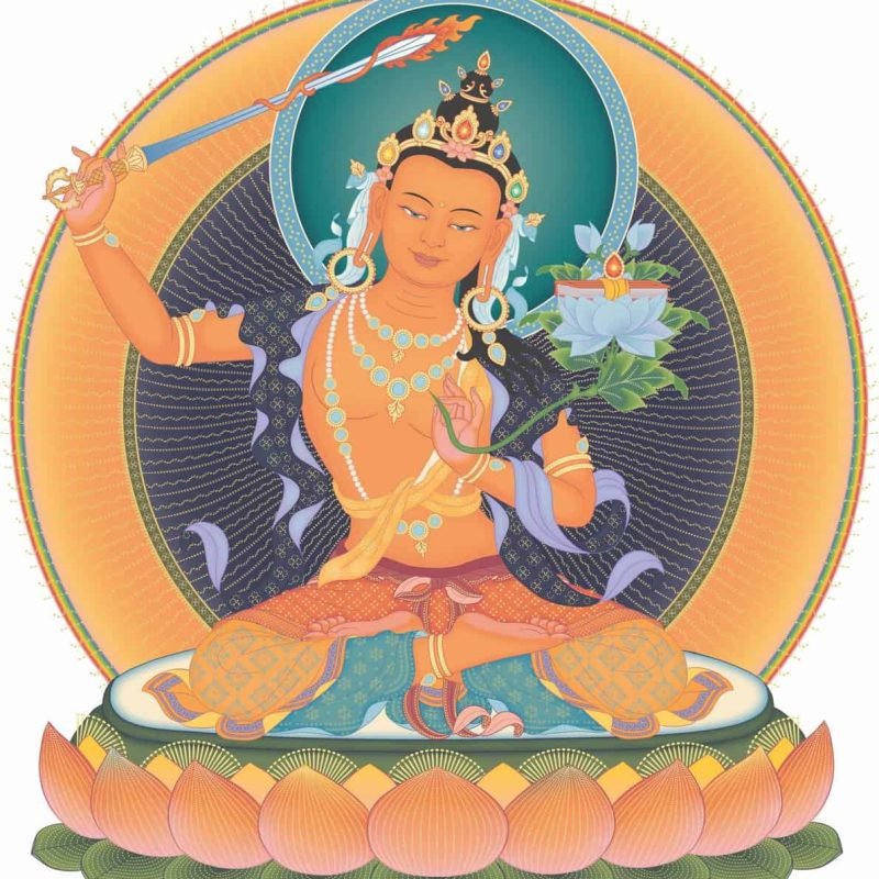 yellow manjushri